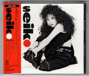 Ω 美品 帯付 CSR刻印入り 松田聖子 10曲入 ワールド リリース デビュー アルバム 1990年 CD/Seiko/ジョルジュオ モロダー