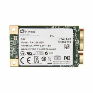 Plextor M5m Px-256M5m - ソリッドステートドライブ - 256 GB - 内部 - Msata - Sata-600