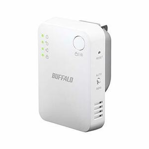 BUFFALO WiFi 無線LAN 中継機 有線LANポート搭載 WEX-733DHPS/N 11ac 433+300Mbps コンセント直挿しモ