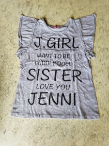 JENNI★フリル付可愛いTシャツ★激安★お買得