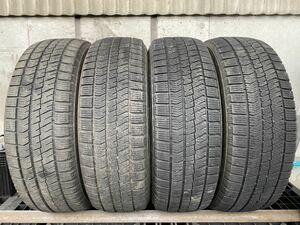 E3981　送料無料☆深溝スタッドレス　BRIDGESTONE ブリヂストン BLIZZAK VRX2　195/65R15 91Q　4本価格　2019年製