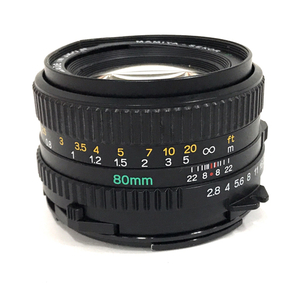 1円 MAMIYA SEKOR C 80mm f2.8 N カメラレンズ 中判カメラ用 マニュアルフォーカス