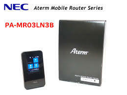 稀少未使用/未開封品●NEC Aterm MR03LN [PA-MR03LN3B] SIMフリールーター