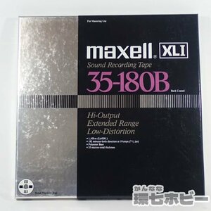 3RA62◆未使用? Maxell マクセル オープンリールテープ メタルリール 35-180B 未検品現状/オープンリールデッキ 送:-/60