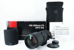 ■ 美品 ■ シグマ SIGMA APO 100-300mm F4 EX DG HSM ニコン Nikon #102220617