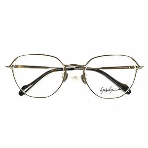 未使用品【ヨウジヤマモト】本物 Yohji Yamamoto 伊達眼鏡 19-0039-4 サングラス メガネ めがね メンズ レディース 日本製 送料520円