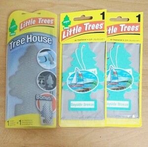 リトルツリー専用ホルダー ツリーハウス TREE HOUSE + ベイサイドブリーズ Bayside Breeze 2枚 おまけ付き エアフレッシュナー 芳香剤 USA 