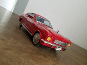 当時物 ATC アサヒ 玩具 フォード マスタング 旧車 ブリキ ミニカー クラシック カー MADE IN JAPAN MUSTANG 日本製 ビンテージ レトロ 