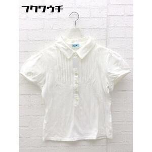 ◇ FguRL エフガール 半袖 ポロシャツ サイズS ホワイト レディース