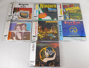 大瀧詠一・ナイアガラ[CD]アルバム 7枚セット/ほぼ帯付/Niagara CM Special/MOON/GO!GO!/カレンダー/LET