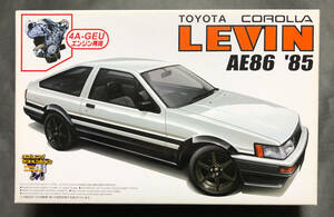 @中古絶版模型堂 アオシマ 1/24 トヨタAE86