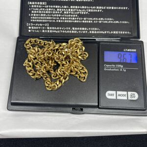 【100g】日本製　喜平　喜平ネックレス　キヘイ　メンズ　キヘイネックレス　チェーン　18金 喜平ネックレス 日本製　100