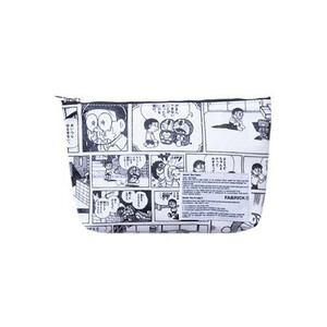 完売品 新品 メディコム ドラえもん LIFE ENTERTAINMENT COSMETICS POUCH ドラえもん展 藤子f不二雄 コミック 総柄 ポーチ