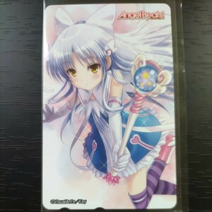 Angel Beats !　テレカ　R　未使用品　エンジェルビーツ　Key テレホンカード