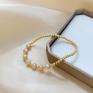 真珠のアクセサリ 真珠 ブレスレット 淡水パール 真珠のブレスレットン 腕輪 高品質 レディースアクセサリー プレゼント 入学式 本物 ZS72