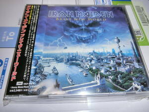 IRON MAIDEN/BRAVE NEW WORLD 国内盤帯付きCD　盤面良好