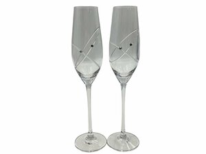 新品未使用品 WEDGWOOD ウェッジウッド 食器 プロミシス ウィズ ディス リング シャンパン ペア グラス コップ 結婚祝い 記念日プレゼント