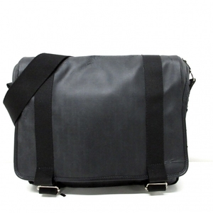 ディオールオム Dior HOMME ショルダーバッグ DLOC1168B PVC(塩化ビニール)×キャンバス×金属素材 黒 バッグ