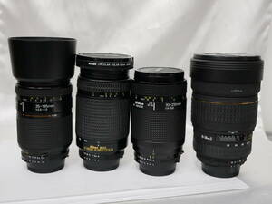 #3072 Nikon AF lens 4本 35-135mm sigma 15-30mm F3.5-4.5 70-210mm 70-300mm F4-5.6 