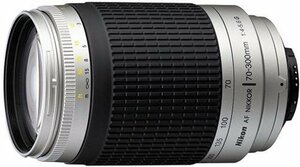 Nikon AF Zoom Nikkor 70-300mm F4-5.6G シルバー (VR無し)(中古品)