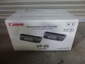 期限切れ　Canon【VP-66】Cartridge　EP-66 Cartridge 2本 