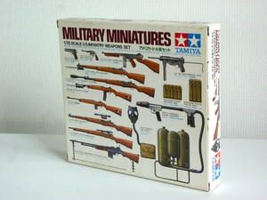 TAMIYA タミヤ模型 1/35　MILITARY MINIATURES ミリタリー小火器セット〈 アメリカ軍 〉新品・自宅保管品