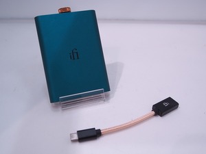 アイファイオーディオ iFI AUDIO ヘッドホンアンプ hip-dac