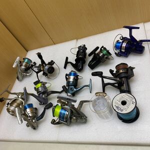 XL8028 海釣り用リール SHIMANO シマノ　RD-2000 ダイワ　CY2500 、 RYOBI SS1000、VITS2000等　11点セット　ジャンク