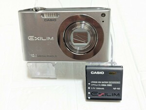  ☆一部不良☆CASIO カシオ EXILIM EX-Z100 コンパクトデジタルカメラ バッテリー付属/1円〜