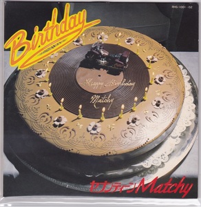 ■中古品■近藤真彦/Birthday セブンティーン Matchy(2枚組 シングル盤) 松本隆 筒美京平 The Beatles ビートルズ