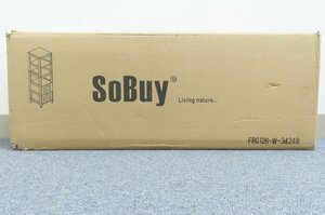 新品☆SoBuy/ソブイ FRG126-W-34248 ホワイト キャビネット バスルーム 浴室 家具 収納 棚 引出し チェスト シンプル スタイリッシュ