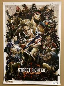 ストリートファイター6 タイプ アーケード◇STREET FIGHTER Ⅵ TYPE ARCADE◇A1ポスター