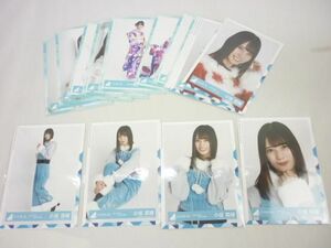 【同梱可】中古品 アイドル 日向坂46 小坂菜緒 のみ 生写真 4コンプ 16枚 ひなくり2019青サンタ衣装 等 グッズセット