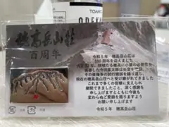 穂高山荘100周年記念バッチ