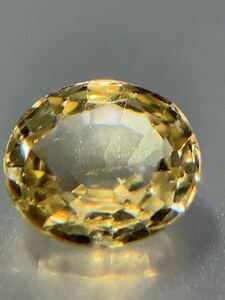 「特別価格」イエローサファイアルース　0.31ct KS500-525