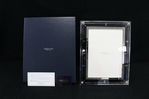 未使用保管品 MIKIMOTO International 写真立て ミキモト 真珠 パール フォトフレーム 箱有り 4-G030/1/60P