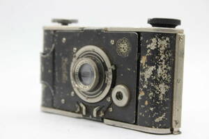 【訳あり品】 Pearlette Rokuoh-sha Optor 75mm F6.3 蛇腹カメラ C9187