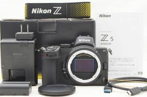 ☆新品同様☆ Nikon ニコン Z5 ボディ 元箱 付属品 Shot数 僅か 3,500枚前後！ ♯24041003