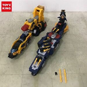 1円〜 ジャンク 箱無 タカラ トランスフォーマー スーパーリンク オメガトレイン オメガバトルシップ