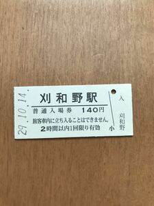 JR東日本 奥羽本線 刈和野駅（平成29年）
