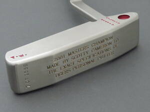 幻の一品 極上中古 COA付き 限定25本 バーチカルスタンプ タイガーウッズ仕様 TIGER WOODS victory putter 2001 Masters 7 of 25 GSS