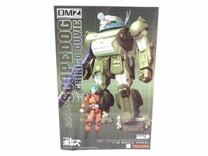 【未使用】装甲騎兵ボトムズ DMZ-01 1/18 スコープドッグ with ミクロアクションシリーズ キリコ・キュービィー タカラ