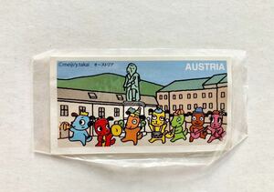 【明治　マーブルチョコレートシール】マーブルわんちゃん　シリーズ７　世界の旅シリーズ　シール44 オーストリア