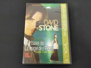 【D33】Basic Coin Magic VOL.1　David Stone　デビッド・ストーン　コイン　DVD　マジック　手品