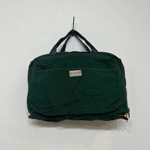 h438 70s ビンテージ wilderness experience ナイロン ブリーフ ケース バッグ M グリーン 緑 vintage