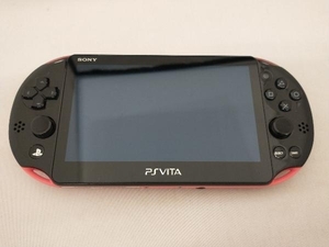 ジャンク [箱・説明書・付属品欠品] PlayStationVita Wi-Fiモデル:ピンク/ブラック(PCH2000ZA15)