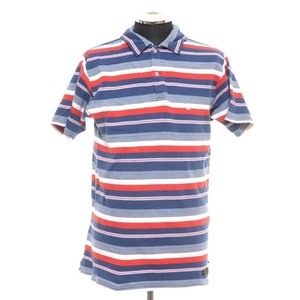 〇314341 【超特価】NEIGHBORHOOD ネイバーフッド ○ポロシャツ SEA BORDER POLO C-POLO SS 121MBNH-CSM02 サイズL メンズ