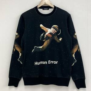 UNDERCOVER 18AW 2001年宇宙の旅 スウェット 総柄 アンダーカバー キューブリック 宇宙飛行士 Human Error トレーナー archive 2090493