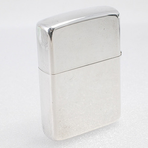 ジッポ ジッポー ZIPPO スターリングシルバー SV925 左寄り オイル ライター 1989年 綺麗です(14349)