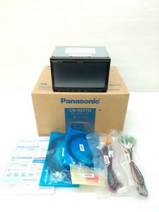 f2197/【未使用品 動作未確認】Panasonic Strada ストラーダ SDカーナビステーション CN-RE07D 現状品